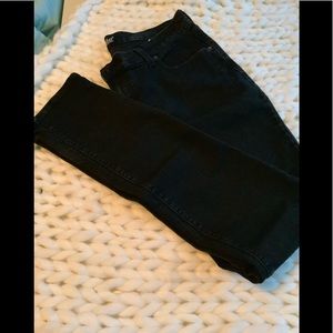 `Black O\ld Navy Jeans straight Leg Excellent